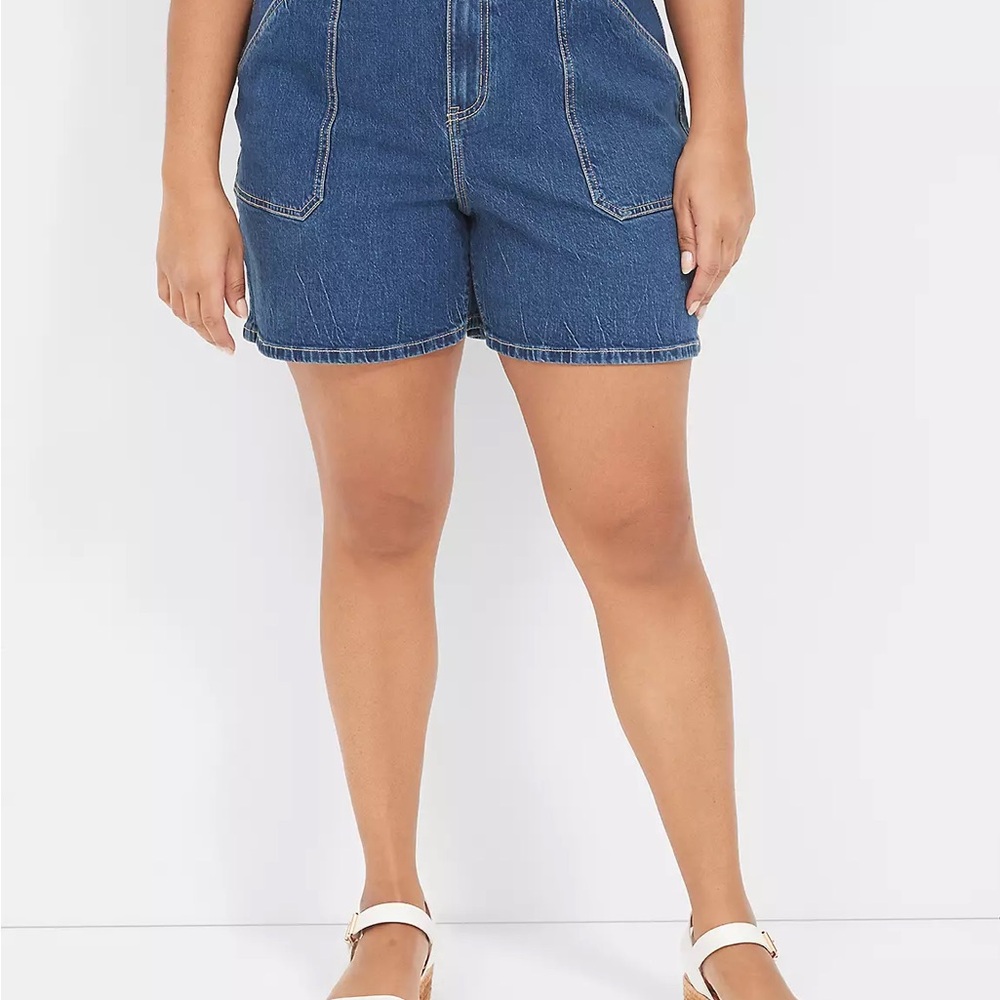 Lane Bryant Blue Jean Shorts
